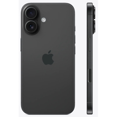 Смартфон Apple iPhone 16 128GB Black (MYE73)