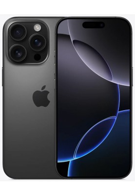 Смартфон Apple iPhone 16 Pro 256GB Black Titanium (MYNH3)