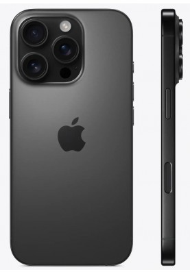 Смартфон Apple iPhone 16 Pro 256GB Black Titanium (MYNH3)