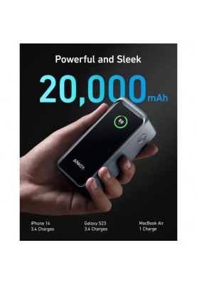 Зовнішній акумулятор (павербанк) Anker Prime 20000mAh 200W (A1336011)