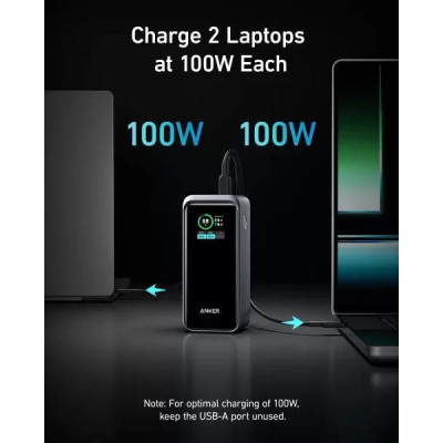 Зовнішній акумулятор (павербанк) Anker Prime 20000mAh 200W (A1336011)