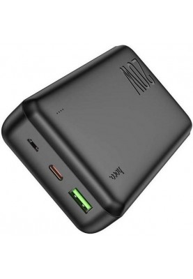 Зовнішній акумулятор (павербанк) Hoco J87A 20000mAh 20W Black