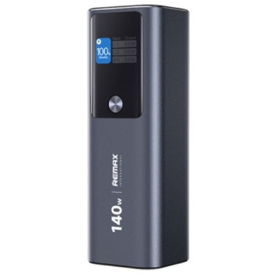 Зовнішній акумулятор (power bank) для макбука/ноутбука Remax RPP-662 (25200 мАг, 140 Вт, дисплей)