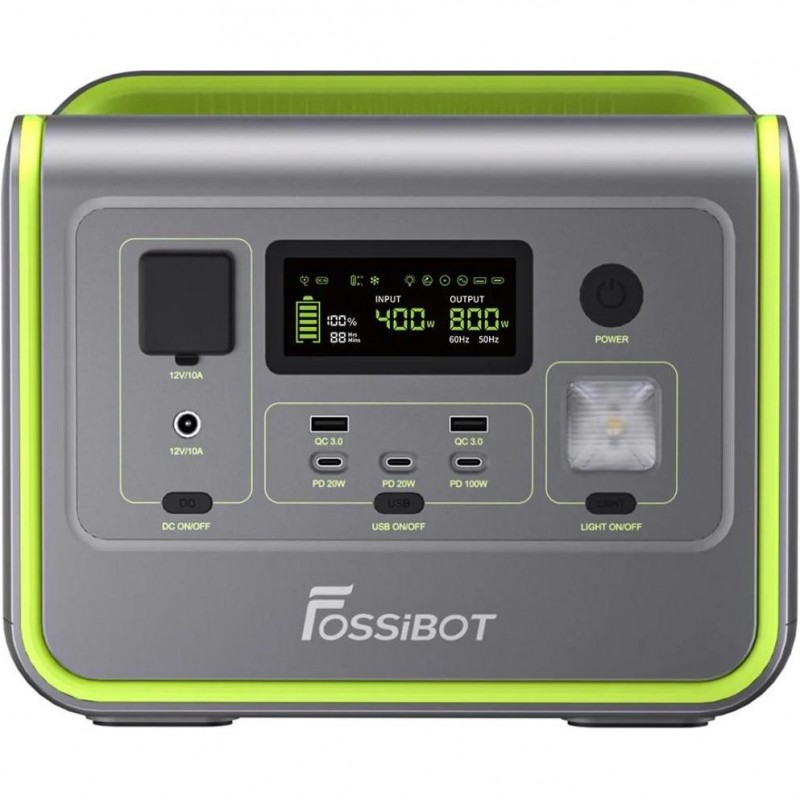 Зарядна станція Fossibot F800 Green (FSB-F800-gr)