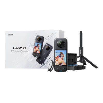 Екшн-камера Insta360 X3 All-Purpose Kit (CINSAAQT)