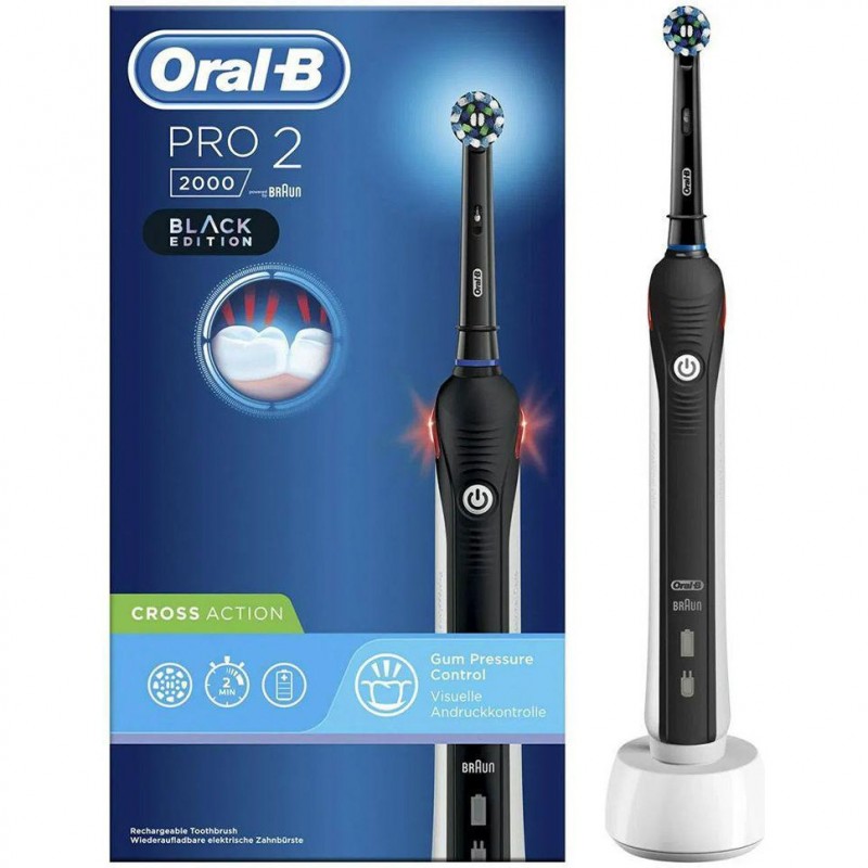 Електрична зубна щітка Oral-B D501 PRO 2 Black