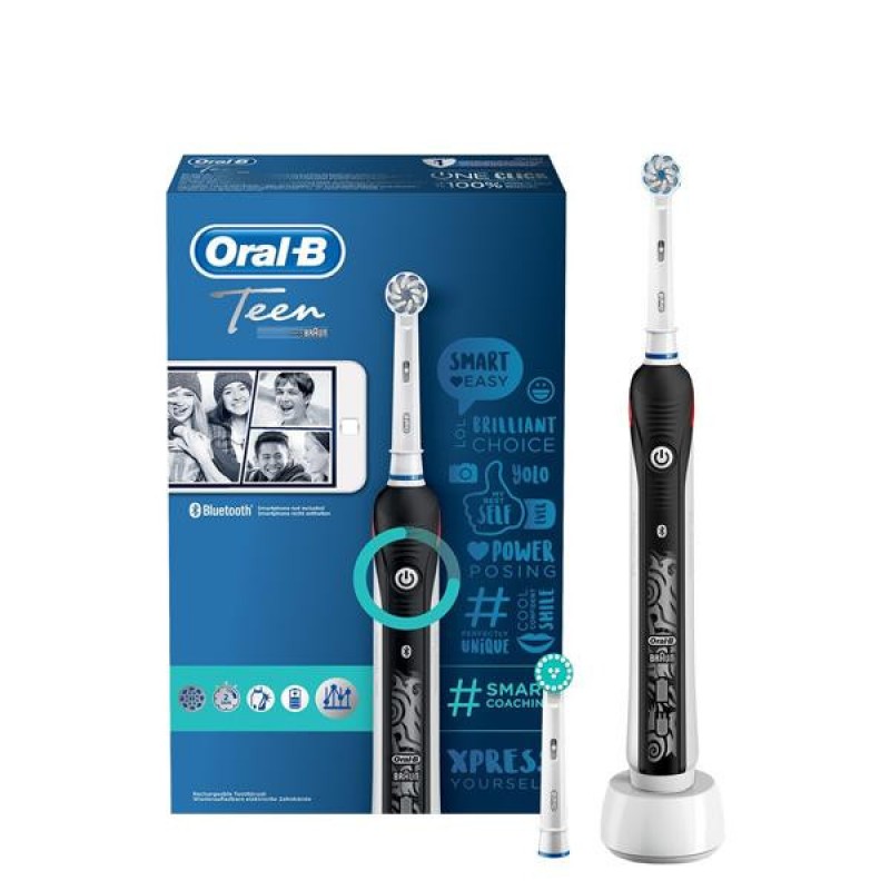 Електрична зубна щітка Oral-B D601 Teenager Black 12+