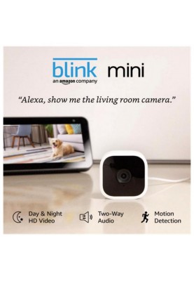 IP-камера відеоспостереження Amazon Blink Mini 1080P HD Indoor Smart Security (BCM00300U)