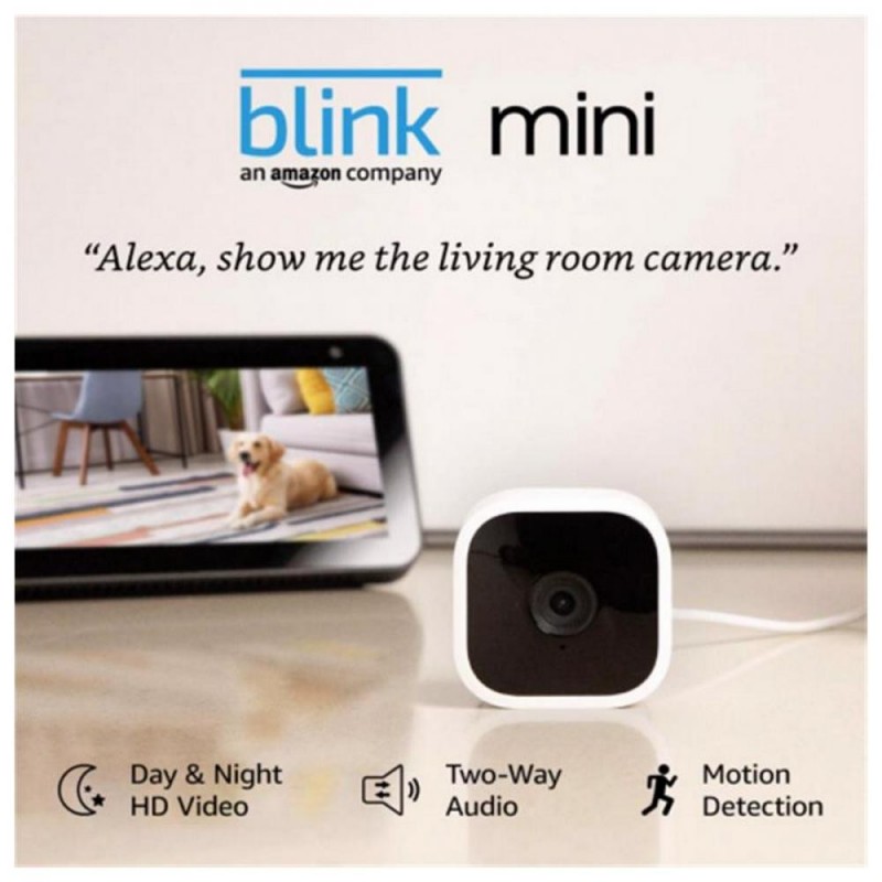 IP-камера відеоспостереження Amazon Blink Mini 1080P HD Indoor Smart Security (BCM00300U)