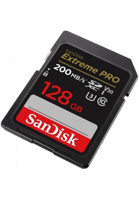 Карта пам'яті SanDisk 128 GB SDXC UHS-I U3 V30 Extreme PRO (SDSDXXD-128G-GN4IN)