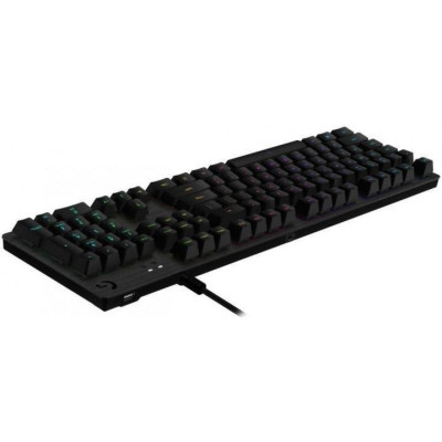 Клавіатура Logitech G512 Lightsync RGB Mechanical GX Blue USB Carbon (920-008946)