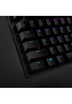 Клавіатура Logitech G512 Lightsync RGB Mechanical GX Blue USB Carbon (920-008946)