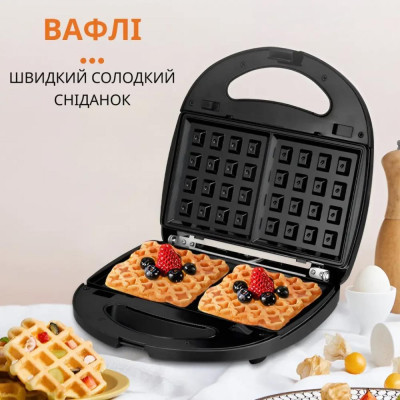 Мультипекар (Бутербродниця-Вафельниця-Кексниця) Sokany SK902B