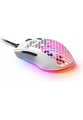 Миша SteelSeries Aerox 3 Snow White (62603)