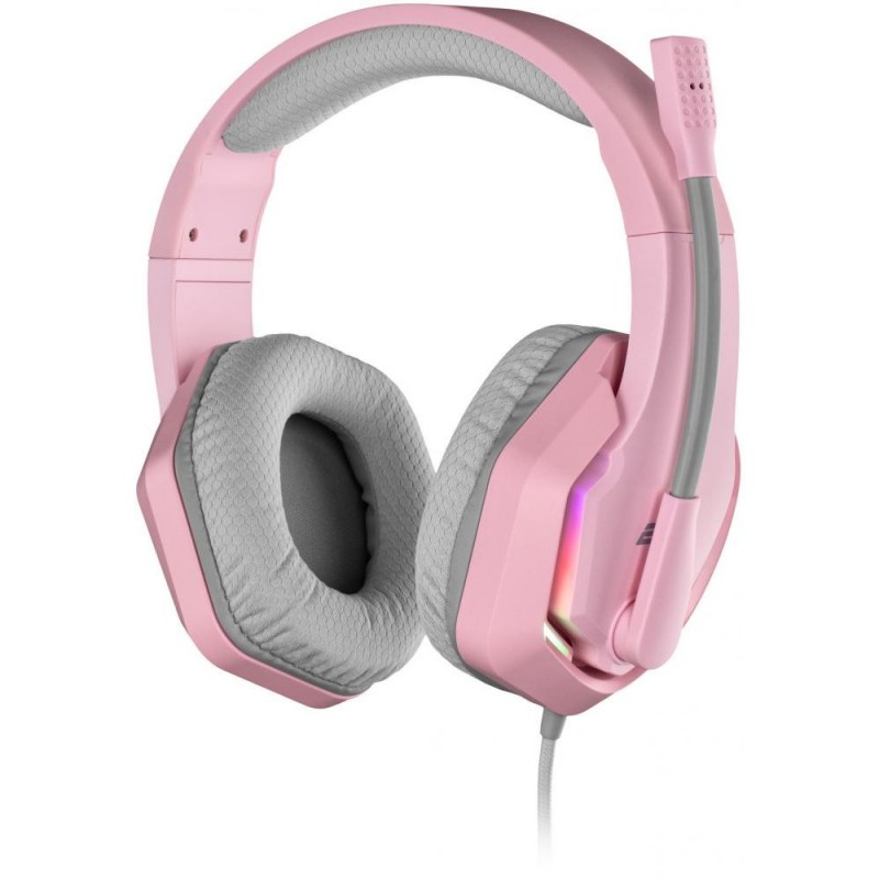 Навушники з мікрофоном 2E GAMING HG315 RGB USB 7.1 Pink (2E-HG315PK-7.1)