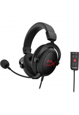 Навушники з мікрофоном HyperX Cloud Core + 7.1 Black (HX-HSCC-2-BK, 4P4F2AA)