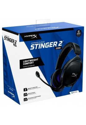 Навушники з мікрофоном HyperX Cloud Stinger 2 Core PS5 Black (6H9B6AA)