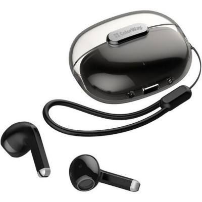 Навушники TWS ColorWay Slim TWS-2 Black (CW-TWS2BK)