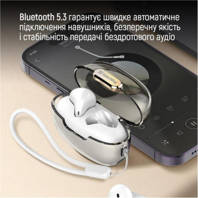 Навушники TWS ColorWay Slim TWS-2 White (CW-TWS2WT)