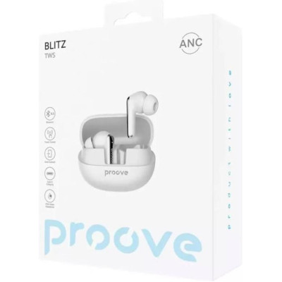 Навушники TWS Proove Blitz White (TWBL00010002)