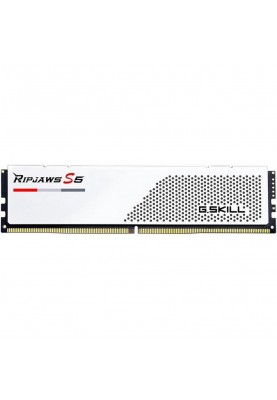 Пам'ять для настільних комп'ютерів G.Skill 32 GB (2x16GB) DDR5 5200 MHz Ripjaws S5 White (F5-5200J4040A16GX2-RS5W)