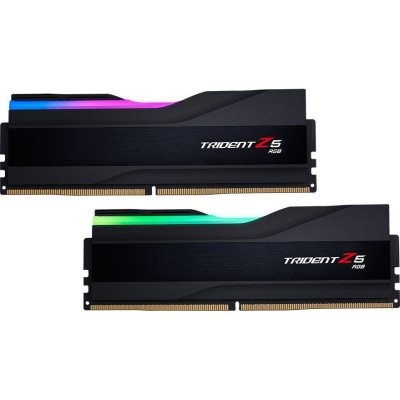 Пам'ять для настільних комп'ютерів G.Skill 32 GB 2x16 GB DDR5 5200 MHz Trident Z5 RGB Black (F5-5200J3636C16GX2-TZ5RK)