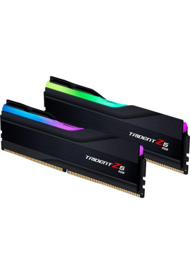 Пам'ять для настільних комп'ютерів G.Skill 32 GB 2x16 GB DDR5 5200 MHz Trident Z5 RGB Black (F5-5200J3636C16GX2-TZ5RK)