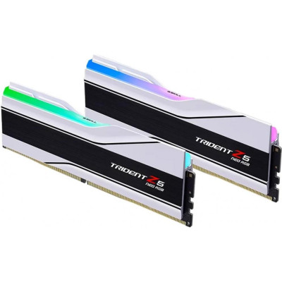 Пам'ять для настільних комп'ютерів G.Skill 32 GB (2x16GB) DDR5 6400 MHz Trident Z5 Neo RGB Matte White