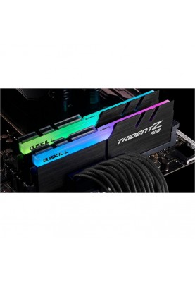 Пам'ять для настільних комп'ютерів G.Skill 64 GB (2x32GB) DDR4 3600 MHz Trident Z RGB (F4-3600C18D-64GTZR)