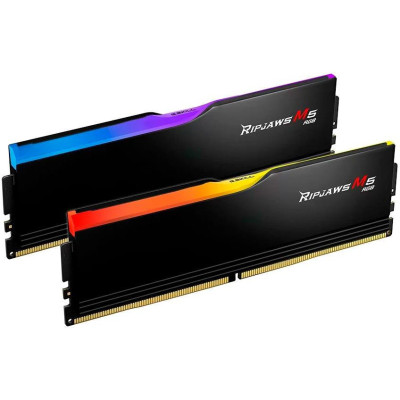 Пам'ять для настільних комп'ютерів G.Skill 64 GB (2x32GB) DDR5 6000 MHz Ripjaws M5 RGB Black (F5-6000J3040G32GX2-RM5RK)
