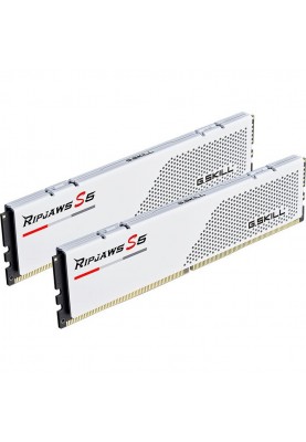 Пам'ять для настільних комп'ютерів G.Skill 96 GB (2x48GB) DDR5 5200 MHz Ripjaws S5 Matte White