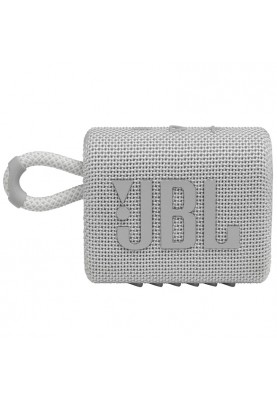 Портативна колонка JBL GO 3 White (JBLGO3WHT)