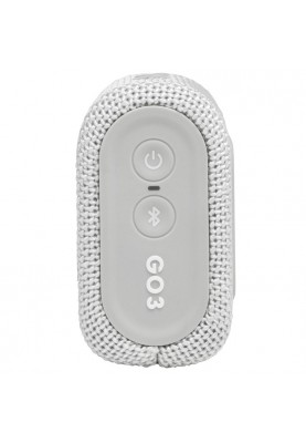 Портативна колонка JBL GO 3 White (JBLGO3WHT)