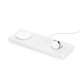 Бездротовий зарядний пристрій Belkin BOOST CHARGE PRO 3-in-1 Wireless Charging Pad with MagSafe White (HPU82, WIZ016vfWH)