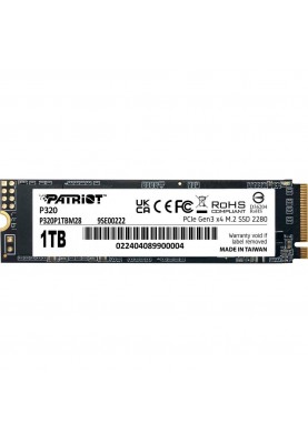 SSD накопичувач PATRIOT P320 1 TB (P320P1TBM28)