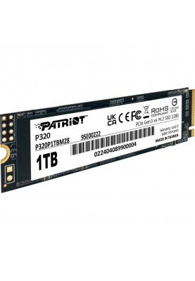 SSD накопичувач PATRIOT P320 1 TB (P320P1TBM28)