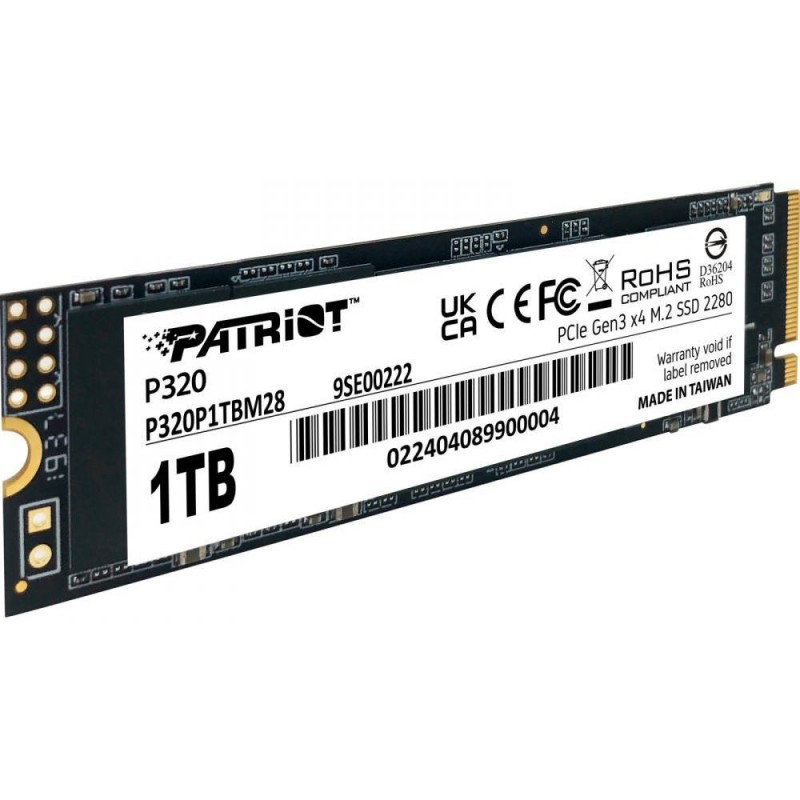 SSD накопичувач PATRIOT P320 1 TB (P320P1TBM28)