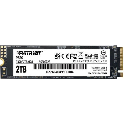 SSD накопичувач PATRIOT P320 2 TB (P320P2TBM28)