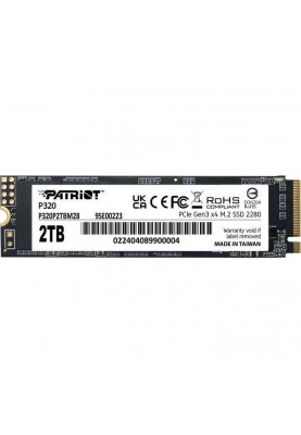 SSD накопичувач PATRIOT P320 2 TB (P320P2TBM28)