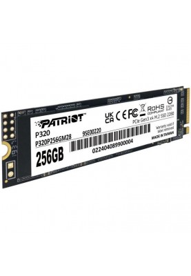 SSD накопичувач PATRIOT P320 256 GB (P320P256GM28)