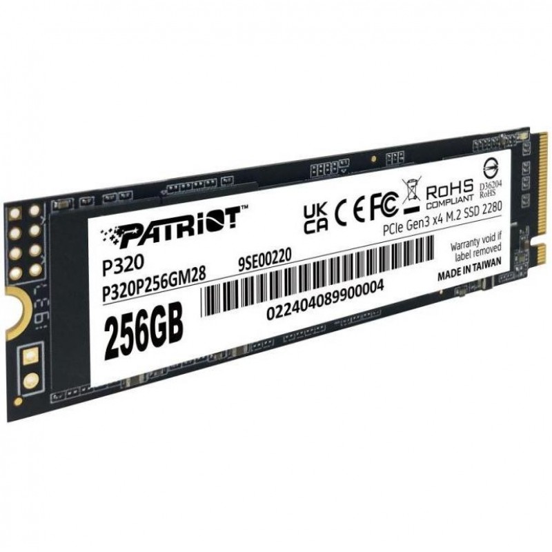 SSD накопичувач PATRIOT P320 256 GB (P320P256GM28)