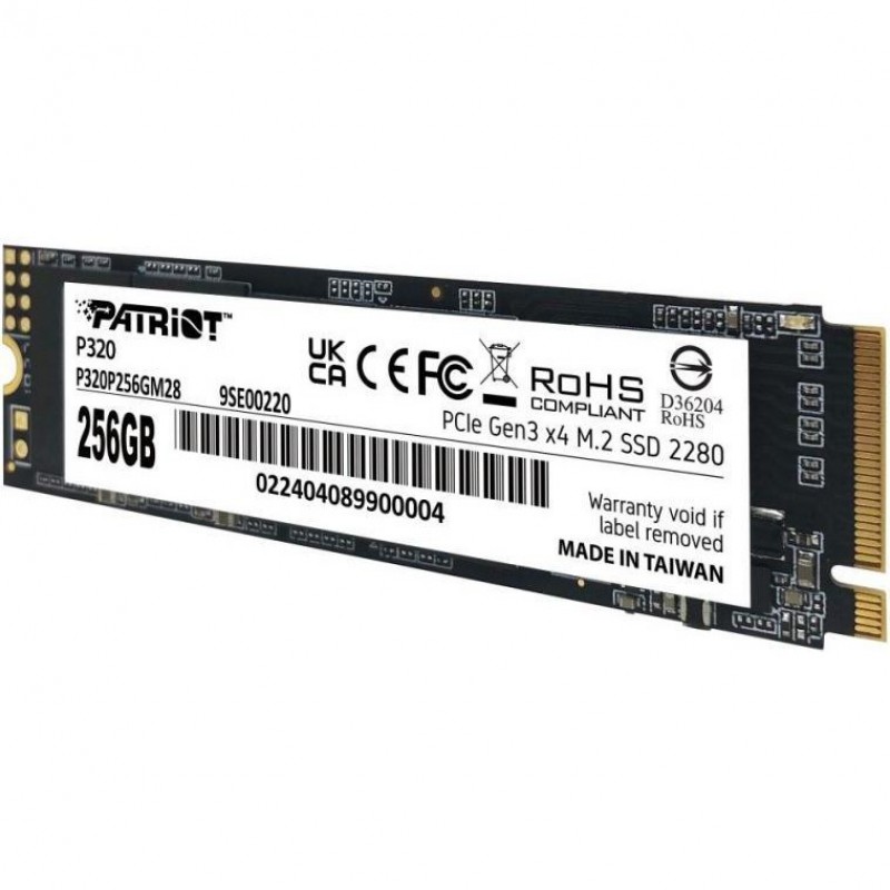 SSD накопичувач PATRIOT P320 256 GB (P320P256GM28)