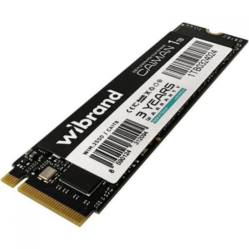 SSD накопичувач Wibrand Caiman 1TB M.2 NVMe (WIM.2SSD/CA1TB)