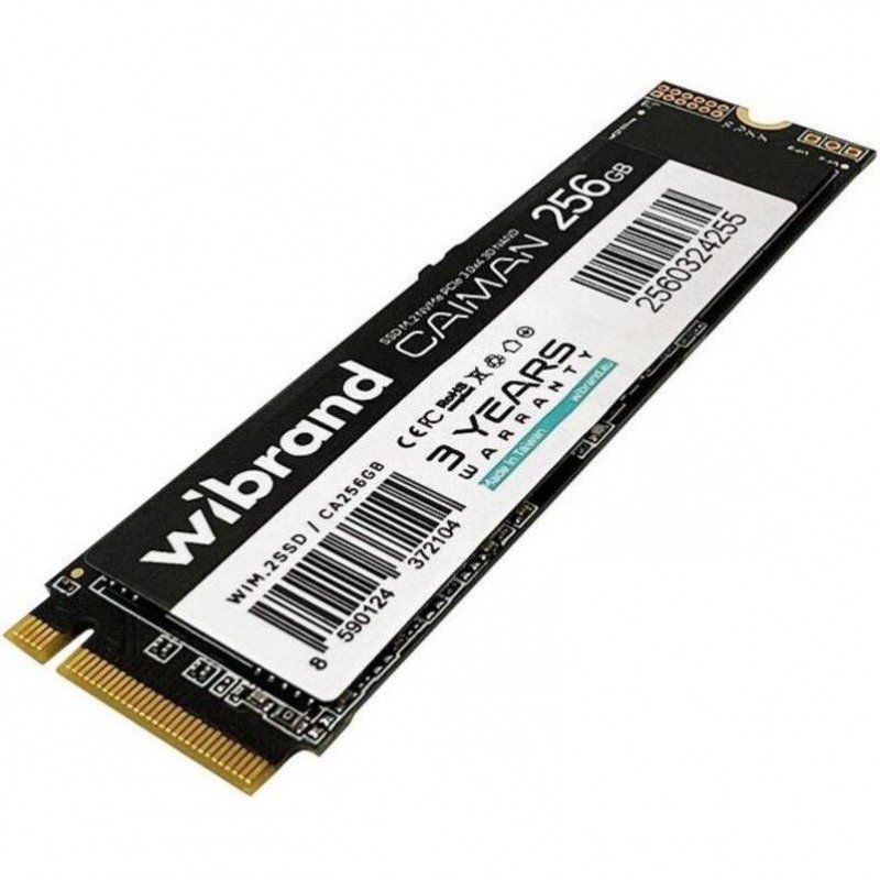 SSD накопичувач Wibrand Caiman 256GB M.2 NVMe (WIM.2SSD/CA256GB)