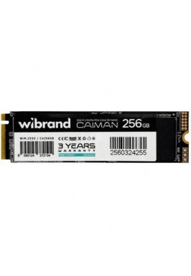 SSD накопичувач Wibrand Caiman 256GB M.2 NVMe (WIM.2SSD/CA256GB)