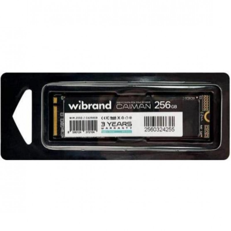 SSD накопичувач Wibrand Caiman 256GB M.2 NVMe (WIM.2SSD/CA256GB)