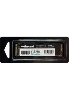 SSD накопичувач Wibrand Caiman 512GB M.2 NVMe (WIM.2SSD/CA512GB)