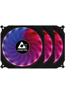 Вентилятор Chieftec CF-3012 RGB 3-Pack (CF-3012-RGB)