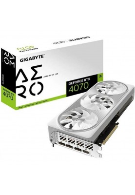 Відеокарта GIGABYTE GeForce RTX 4070 AERO OC V2 12G (GV-N4070AERO OCV2-12GD)