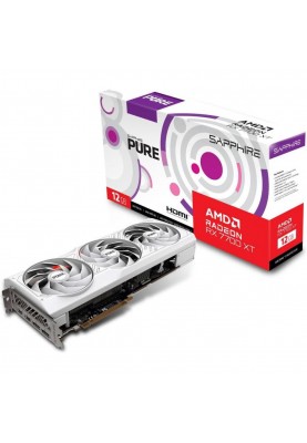 Відеокарта Sapphire Radeon RX 7700 XT 12GB PURE (11335-03)